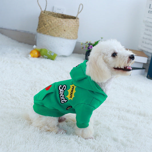 KFX-9929021 Cozy Cotton Dog Sweater for Autumn and Winter - Multiple Colors and Sizes Available