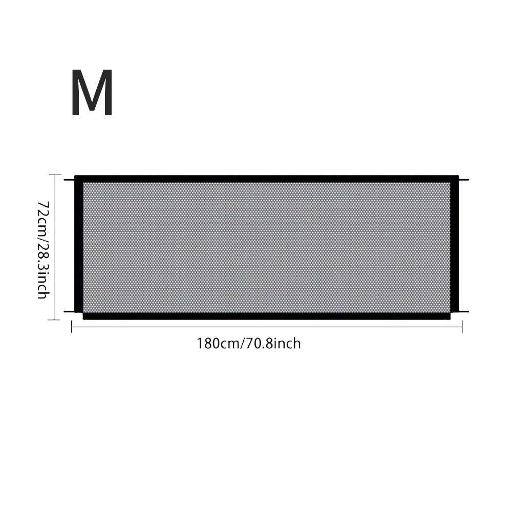 KFX-9931197 Foldable Dog Safety Fence - Indoor & Outdoor Isolation Barrier for Pets