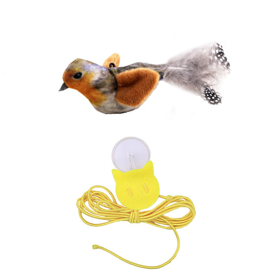 KFX-9931325 Durable Pet Sound Bird Toy for All Ages, Safe Material, Anti-Bite Design, Anxiety Relief