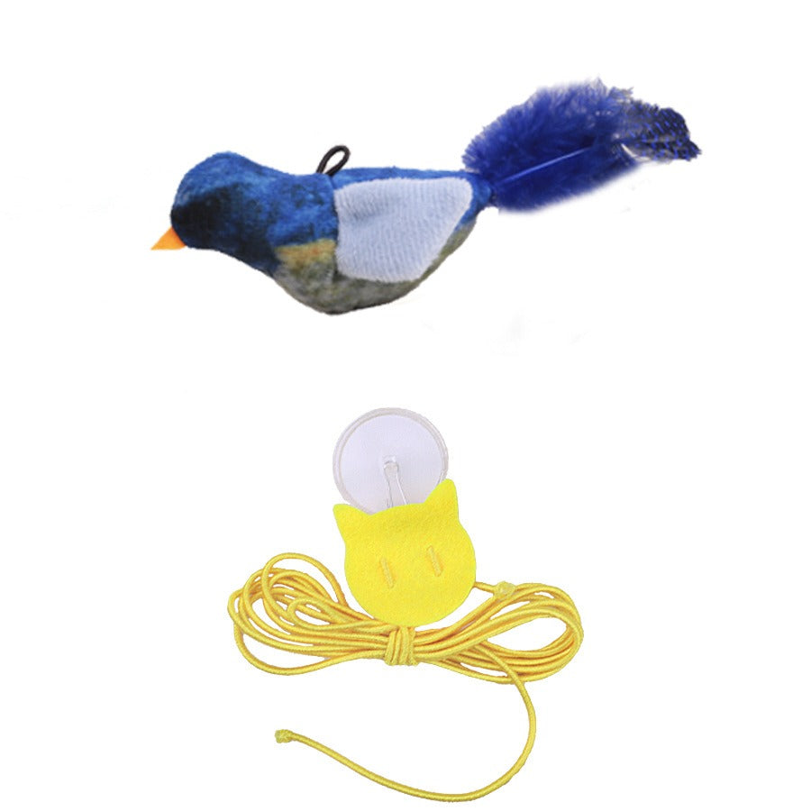KFX-9931325 Durable Pet Sound Bird Toy for All Ages, Safe Material, Anti-Bite Design, Anxiety Relief
