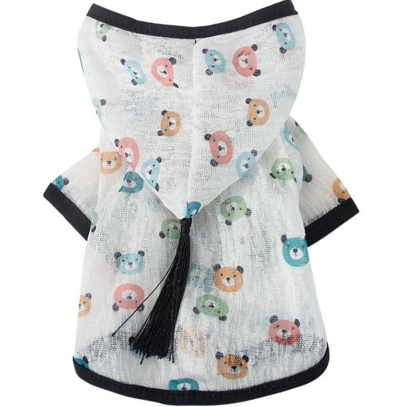 KFX-9932093 Dog Sun Protection Outfit Made from Snow Jacquard Fabric, Multiple Sizes Available