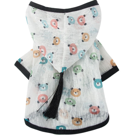 KFX-9932093 Dog Sun Protection Outfit Made from Snow Jacquard Fabric, Multiple Sizes Available