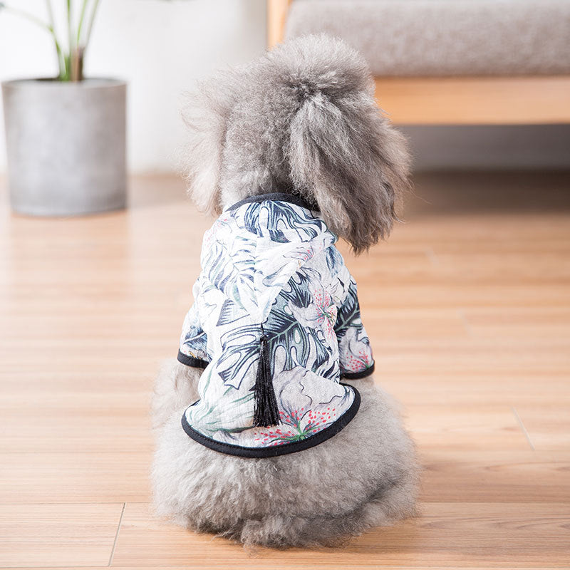KFX-9932093 Dog Sun Protection Outfit Made from Snow Jacquard Fabric, Multiple Sizes Available
