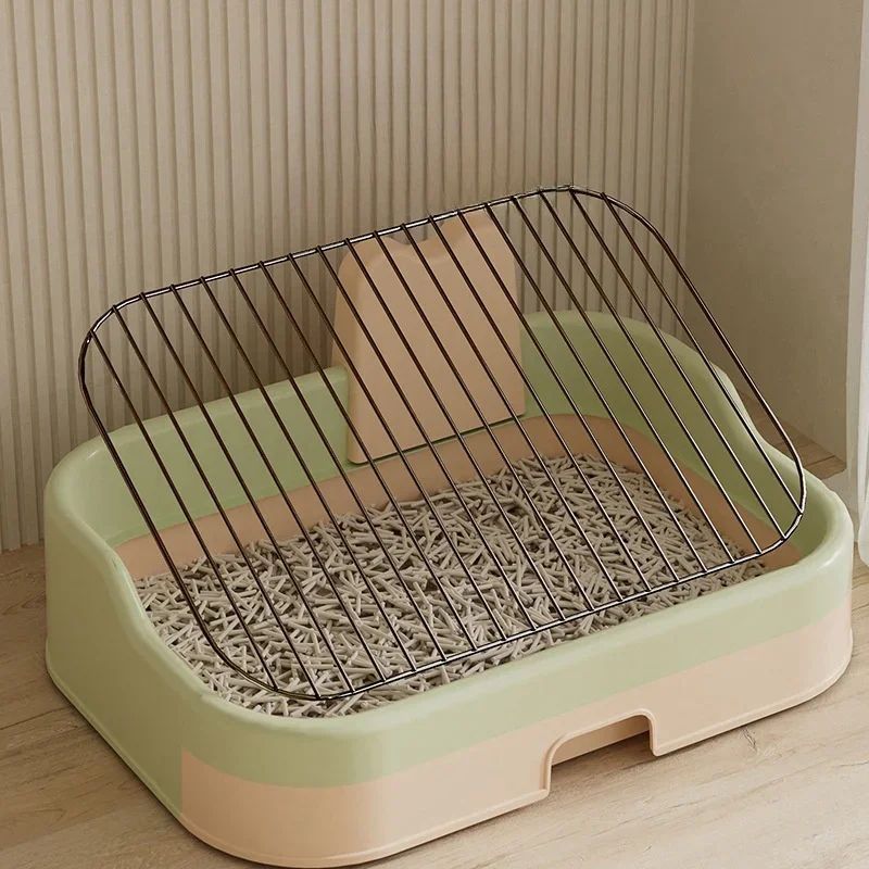 KFX-9935165 Portable Indoor Dog Potty Tray - Puppy Training Litter Pan for Convenient Pet Care