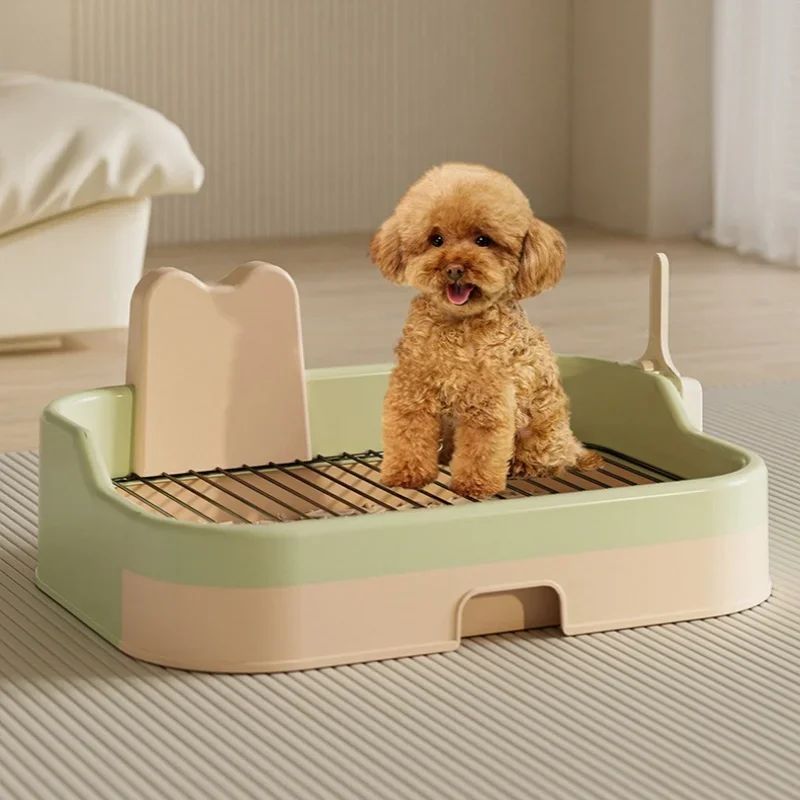 KFX-9935165 Portable Indoor Dog Potty Tray - Puppy Training Litter Pan for Convenient Pet Care
