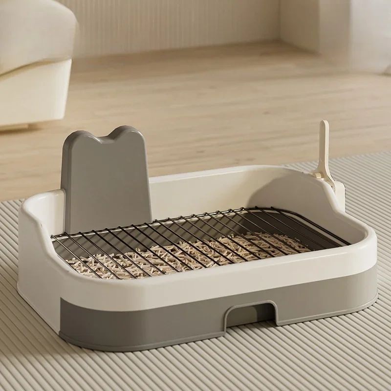 KFX-9935165 Portable Indoor Dog Potty Tray - Puppy Training Litter Pan for Convenient Pet Care