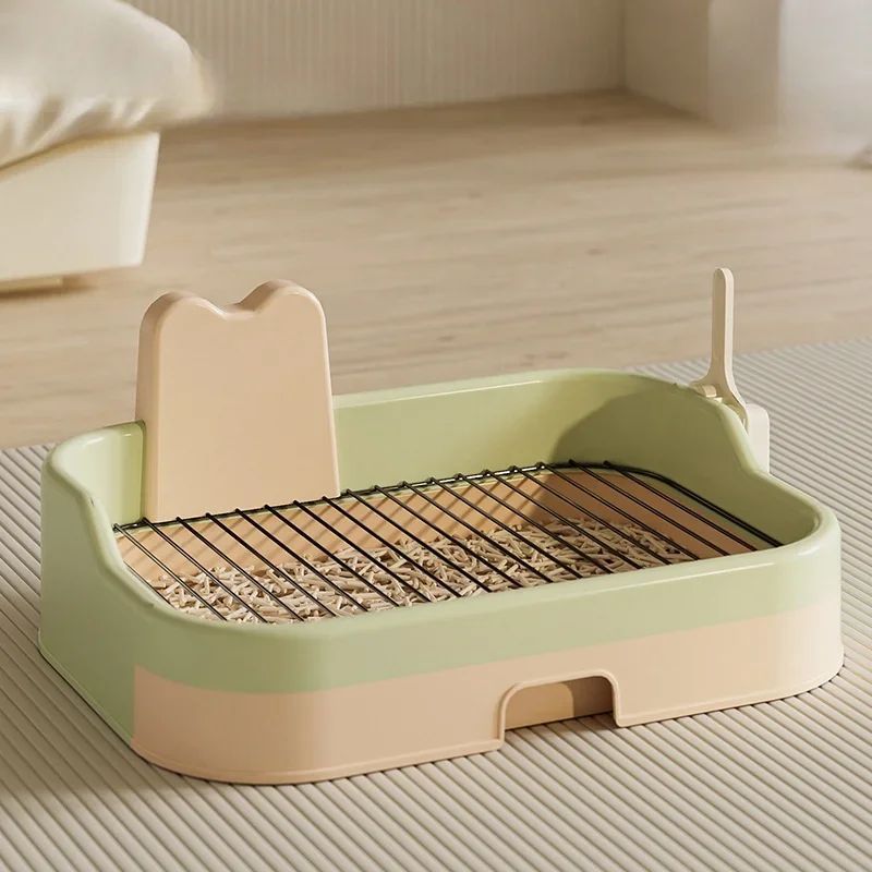 KFX-9935165 Portable Indoor Dog Potty Tray - Puppy Training Litter Pan for Convenient Pet Care