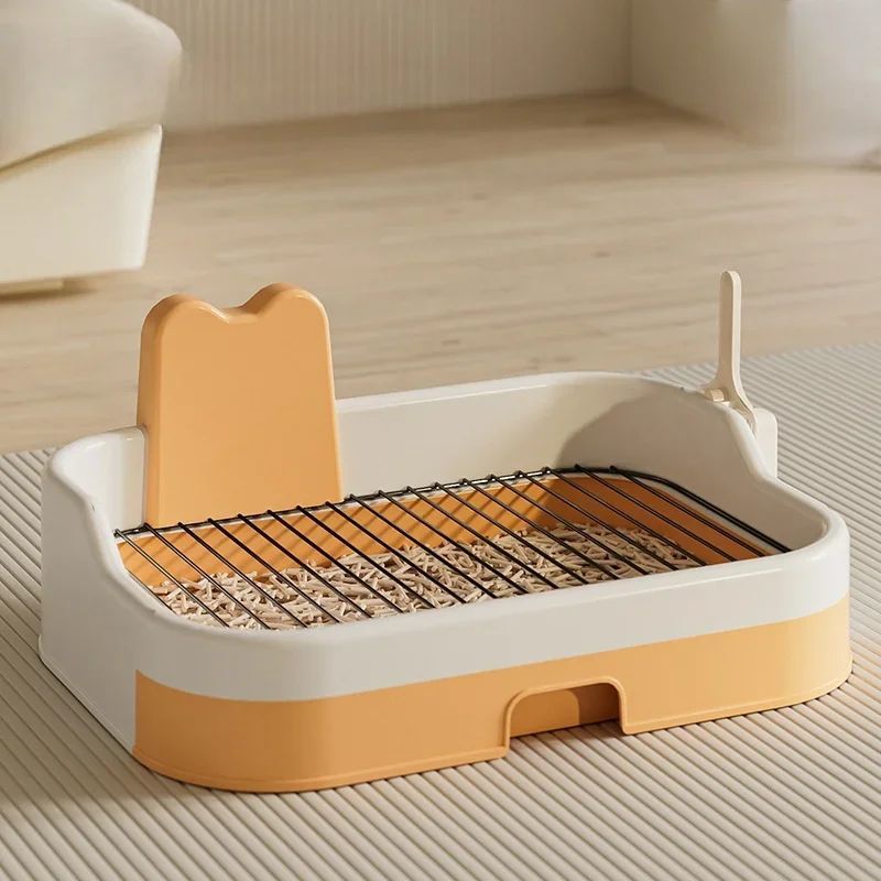 KFX-9935165 Portable Indoor Dog Potty Tray - Puppy Training Litter Pan for Convenient Pet Care