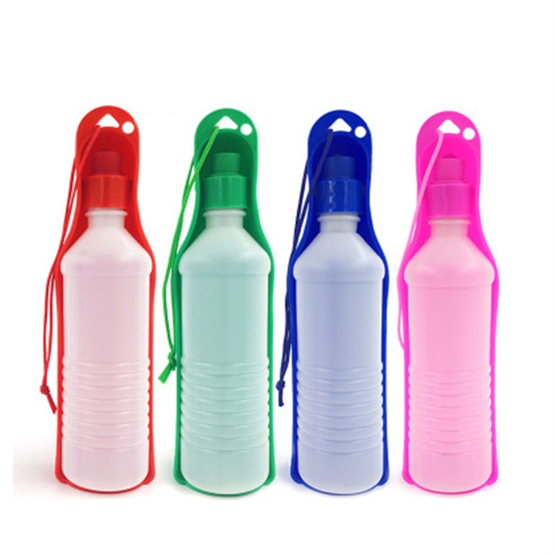 KFX-9935549 Portable Folding Water Bottle for Dogs - Leak-Proof Design, 500ml Capacity, Various Colors Available
