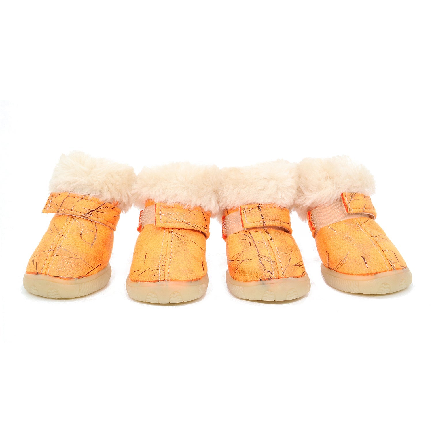 KFX-9936317 Comfortable Cotton Winter Shoes for Puppies - Non-Slip, Warm, Wear-Resistant, Various Colors