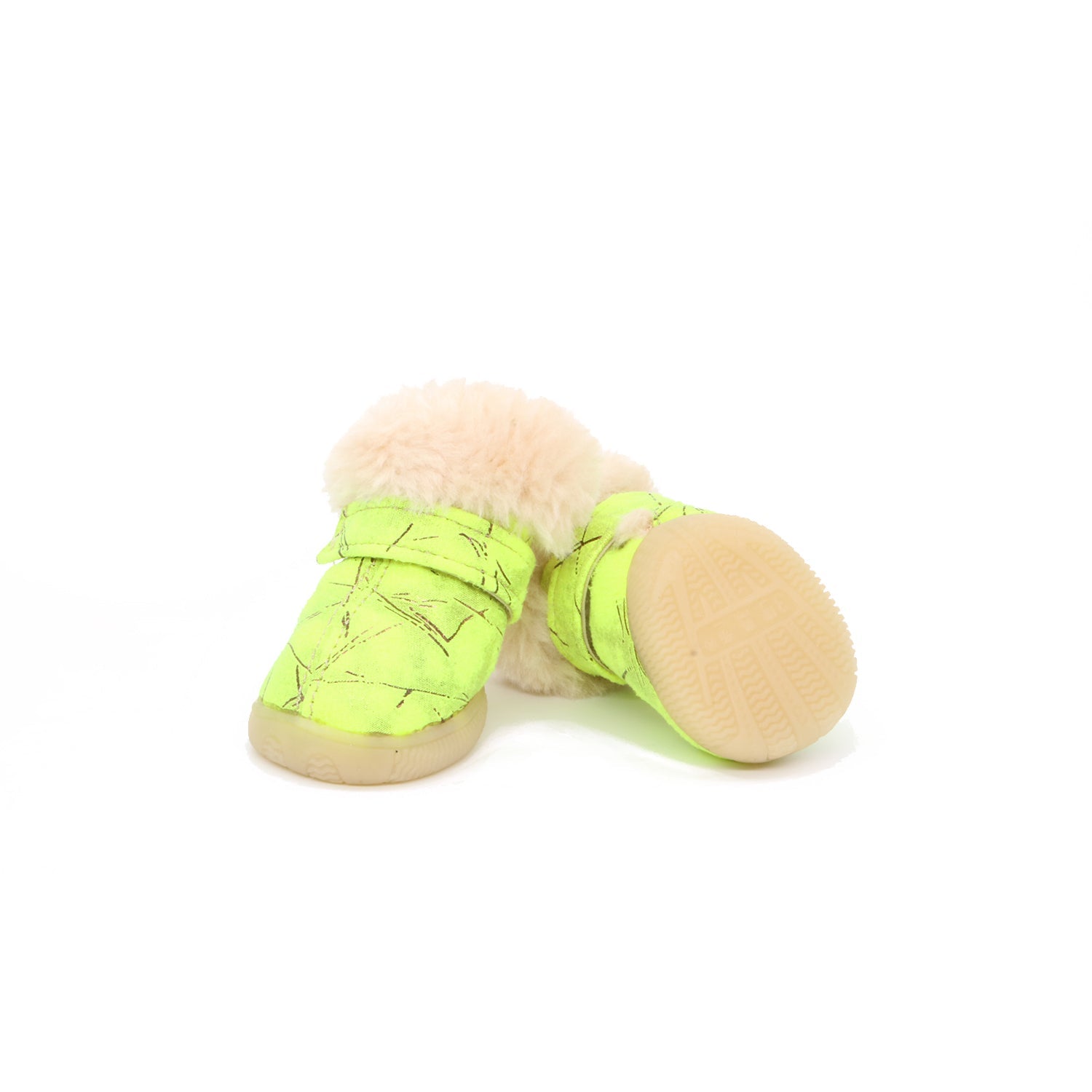 KFX-9936317 Comfortable Cotton Winter Shoes for Puppies - Non-Slip, Warm, Wear-Resistant, Various Colors