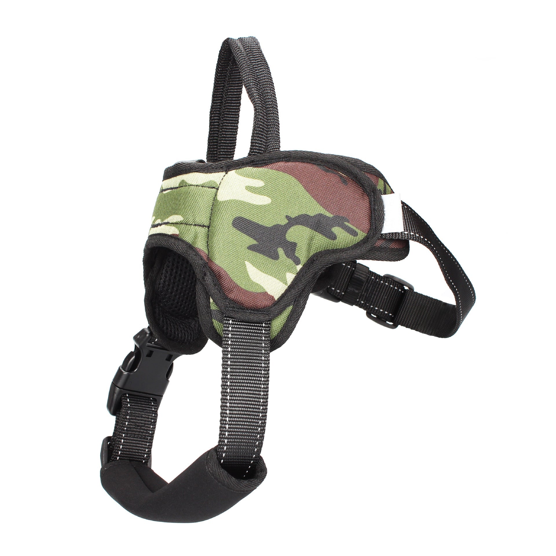 KFX-9938749 Camouflage Dog Leash for Medium and Large Dogs - Durable Polyester Material, Adjustable Sizes M, L, XL
