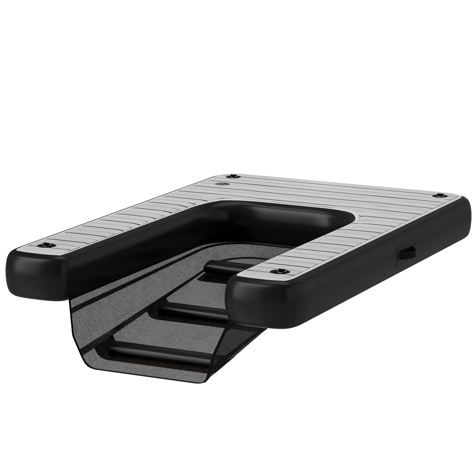 KFX-9940925 Inflatable Dog Boat Ramp for Easy Water Access, Non-Slip Design, Maximum Load 286 lbs