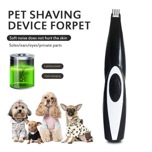 KFX-9941053 Professional Pet Grooming Clipper for Cats and Dogs - Lightweight, Durable ABS, 6W Motor, 4500RPM Speed, Compact Design