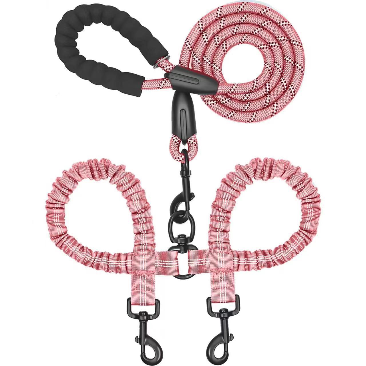 KFX-9941309 Explosion-Proof Retractable Dog Leash in Multiple Colors - Durable Nylon Design