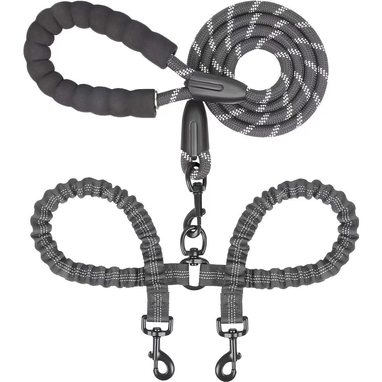 KFX-9941309 Explosion-Proof Retractable Dog Leash in Multiple Colors - Durable Nylon Design