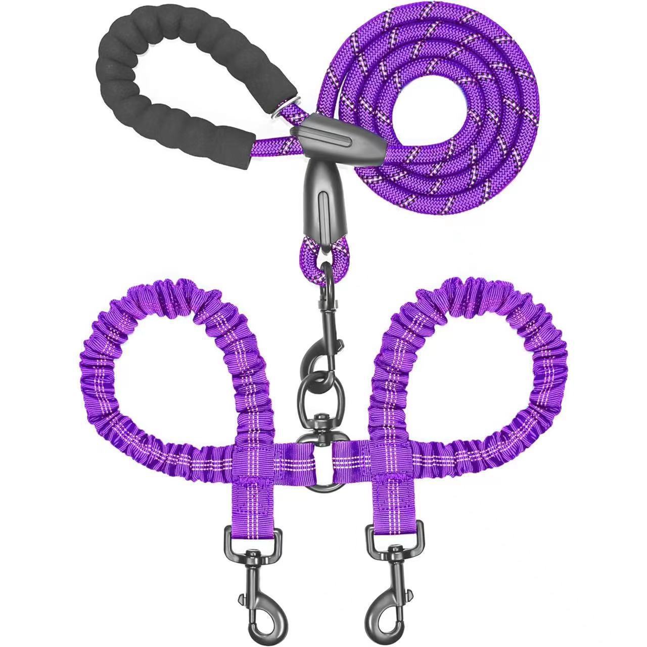 KFX-9941309 Explosion-Proof Retractable Dog Leash in Multiple Colors - Durable Nylon Design
