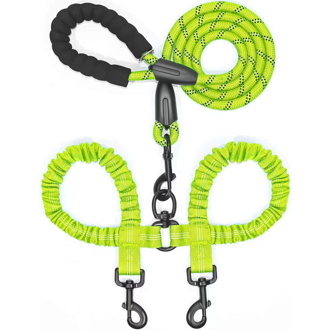 KFX-9941309 Explosion-Proof Retractable Dog Leash in Multiple Colors - Durable Nylon Design