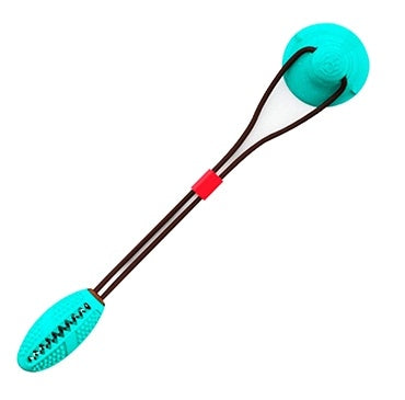 KFX-9943869 Interactive Suction Cup Dog and Cat Toy - Durable TPR Material with Teeth Cleaning Features