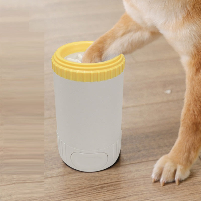 KFX-9970109 Automatic Pet Foot Wash Cup for Small and Medium Dogs – Eco-Friendly Cleaning Tool with PP and Silicone Materials