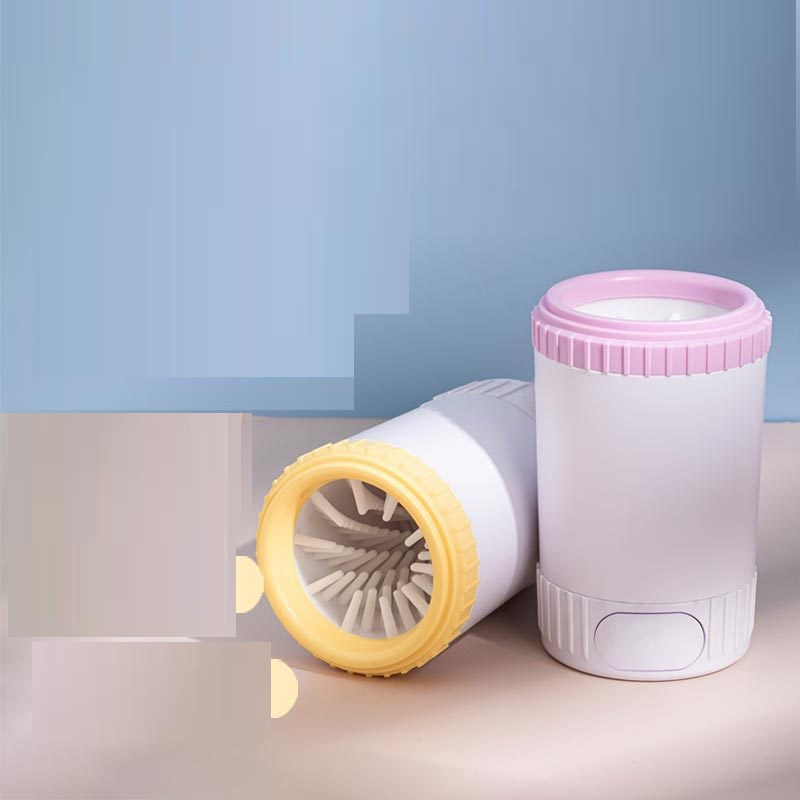 KFX-9970109 Automatic Pet Foot Wash Cup for Small and Medium Dogs – Eco-Friendly Cleaning Tool with PP and Silicone Materials