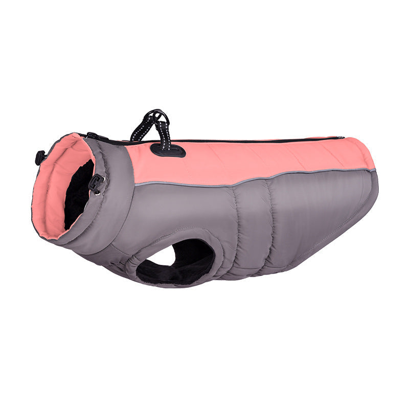 KFX-9972797 Thickened Cotton-Padded Dog Apparel for Autumn & Winter in Various Colors and Sizes