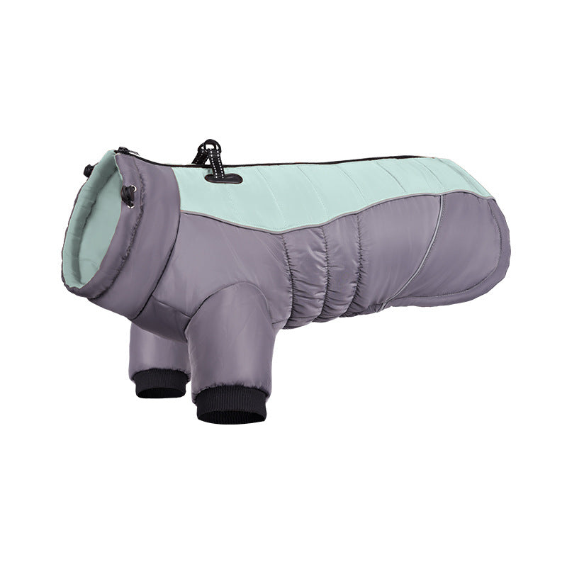 KFX-9972797 Thickened Cotton-Padded Dog Apparel for Autumn & Winter in Various Colors and Sizes