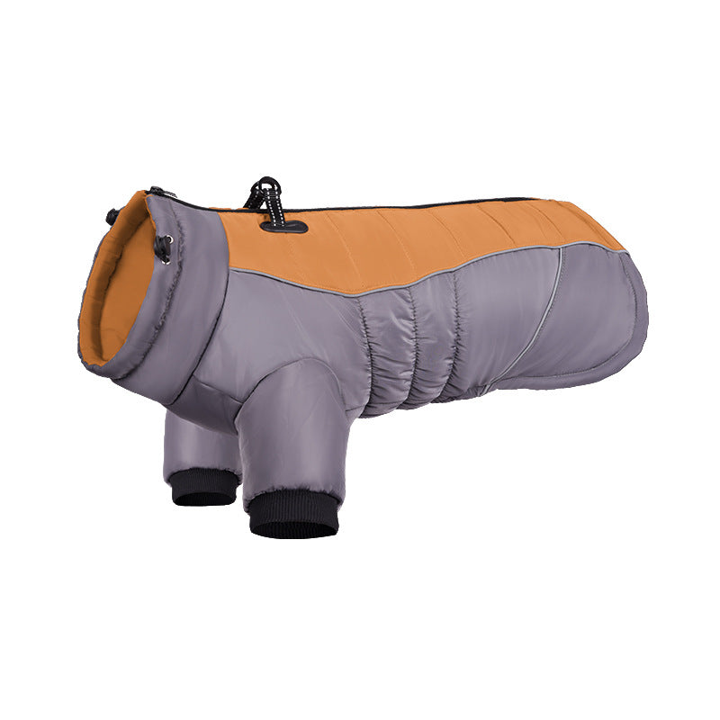 KFX-9972797 Thickened Cotton-Padded Dog Apparel for Autumn & Winter in Various Colors and Sizes