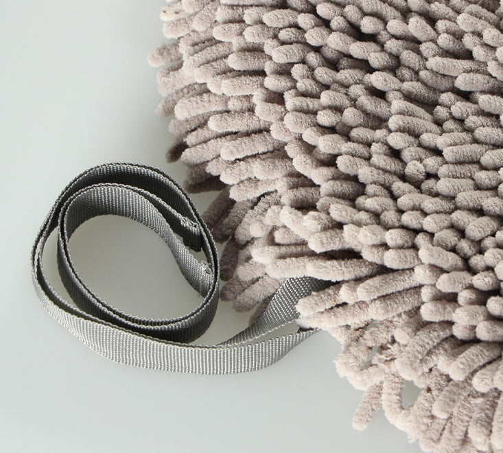 KFX-9979837 Pet Training Sniffing Pad - Interactive Slow Food Game Mat for Dogs and Cats, 45x45cm Gray