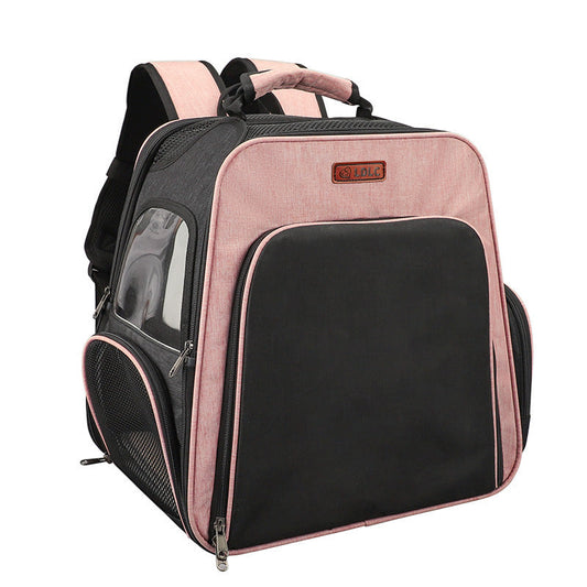KFX-9980221 Large Outdoor Shoulder Cat and Dog Backpack, 20L Capacity, Durable Composite Material