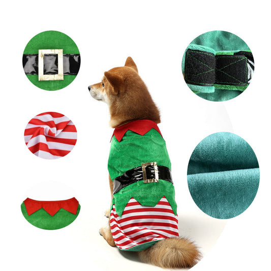 KFX-9982141 Cozy Christmas Dog Hoodies and Costumes in Festive Styles for All Sizes