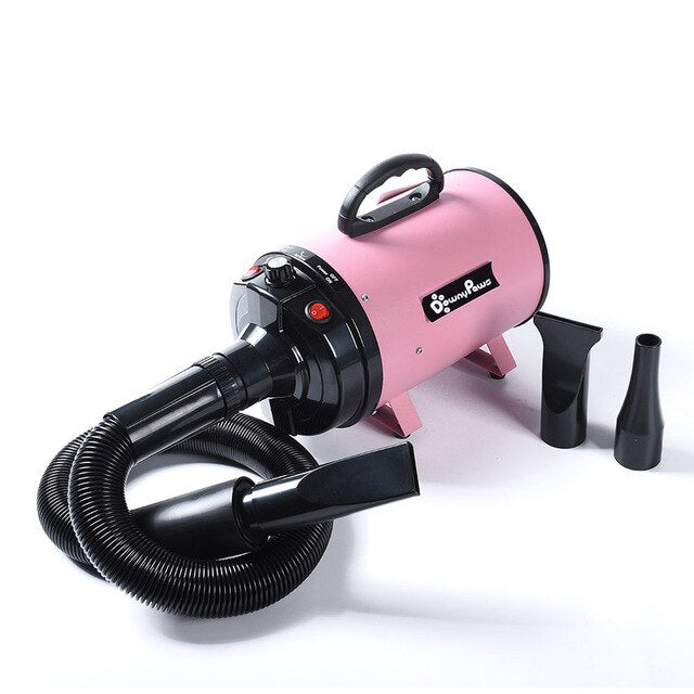KFX-9987005 High-Power Pet Water Blowing Machine for Quick Drying Dogs and Cats, Adjustable Wind Speed and Temperature