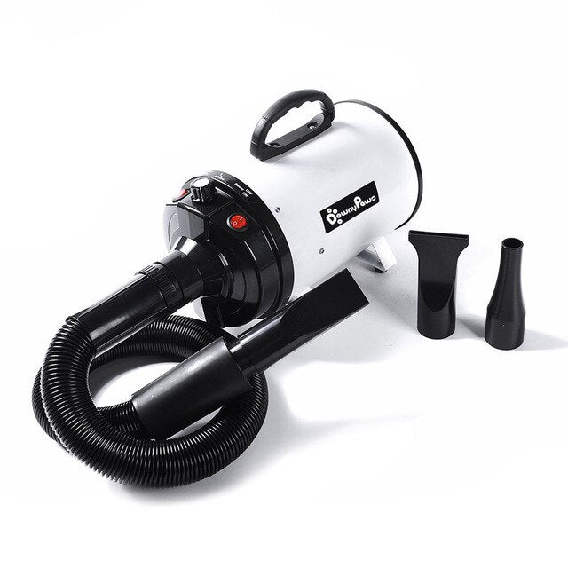 KFX-9987005 High-Power Pet Water Blowing Machine for Quick Drying Dogs and Cats, Adjustable Wind Speed and Temperature