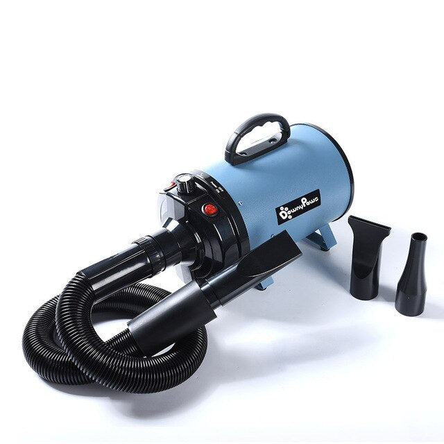 KFX-9987005 High-Power Pet Water Blowing Machine for Quick Drying Dogs and Cats, Adjustable Wind Speed and Temperature