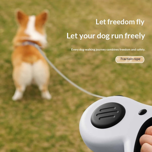 KFX-9989309 Automatic Retractable Pet Leash for Dogs and Cats - 5m/3m Options in Multiple Colors