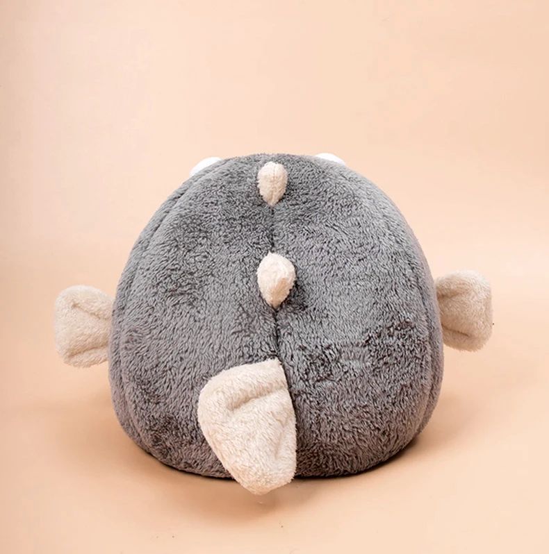 KFX-9989565 Balloonfish-Shaped Pet Mat Cushion for Cats and Small Dogs – Cozy Indoor Bed Accessory
