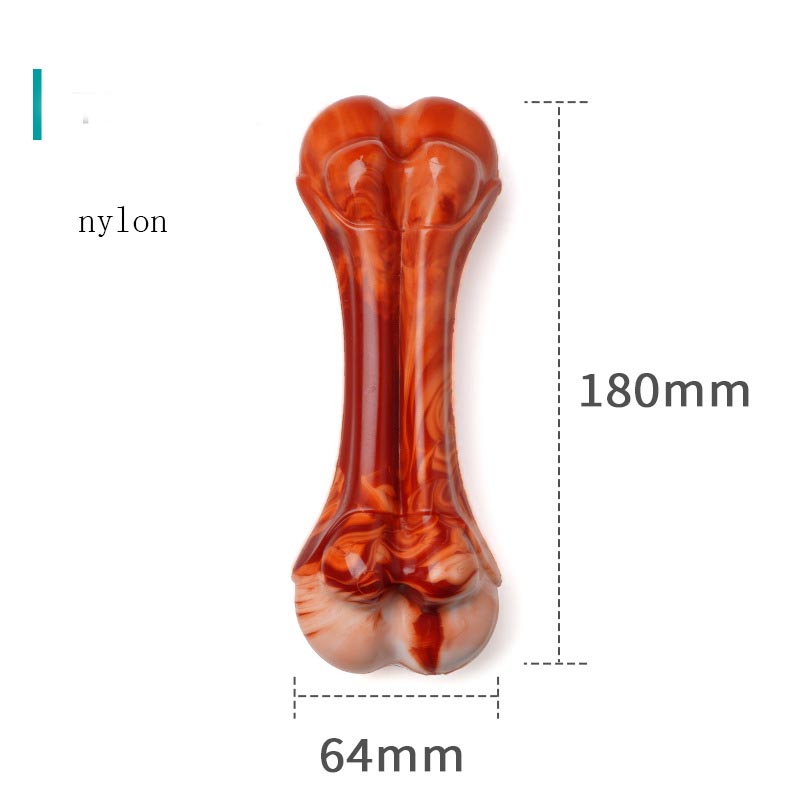 KFX-9990333 Durable Chew-Resistant Dog Molar Stick - TPU & Nylon Options Available