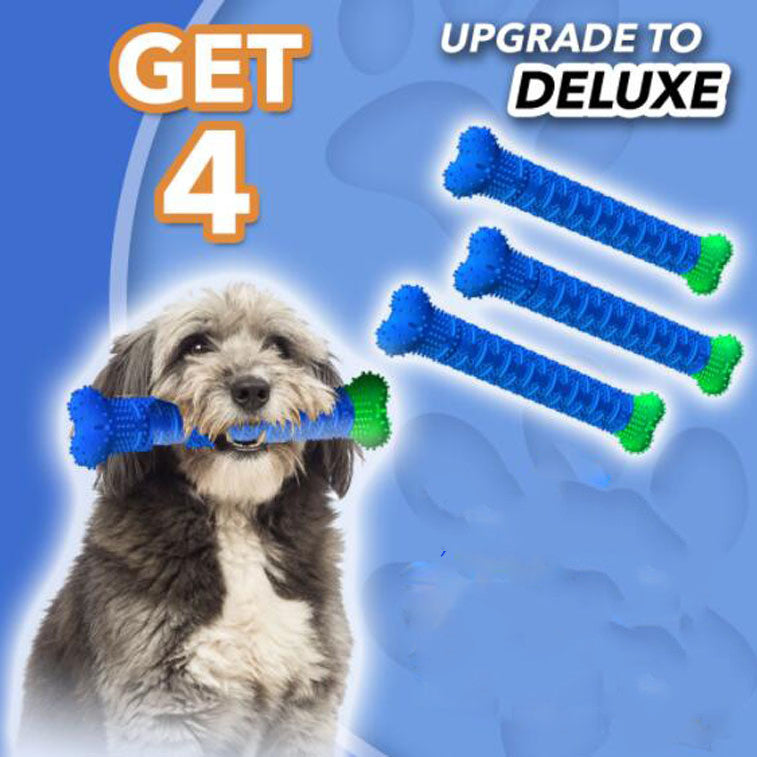KFX-9996093 Silicone Dog Toothbrush for Effective Dental Cleaning - 25x5x4cm