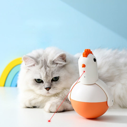 KFX-9996733 Interactive Electric Cat Toy with Infrared Light and Sound for Engaging Playtime