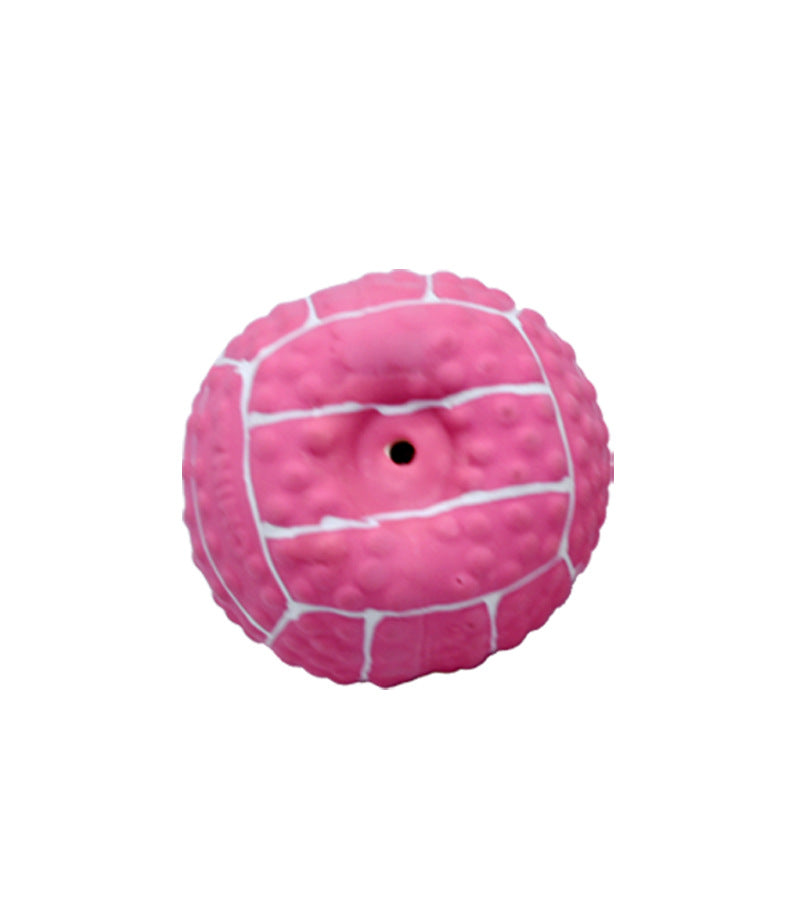 LaTeX Pet The Toy Dog Latex High Elastic Ball