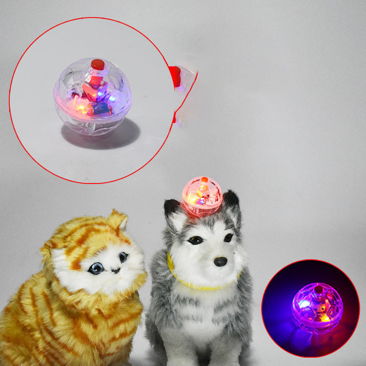Luminous Transparent Plastic Cat Ball Mouse Ball