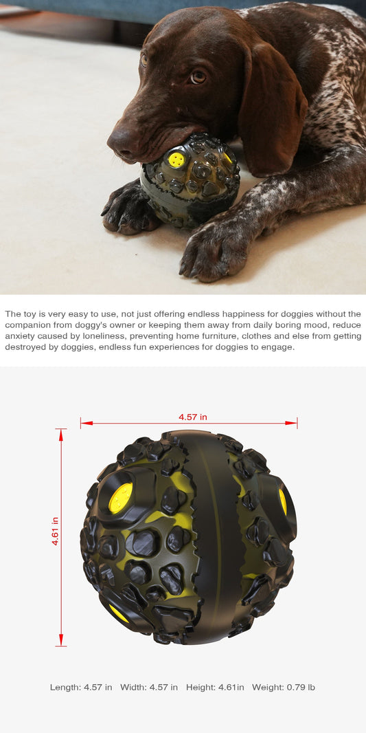Meteorite Strange Sound Teether Ball Dog Toy Pet Supplies