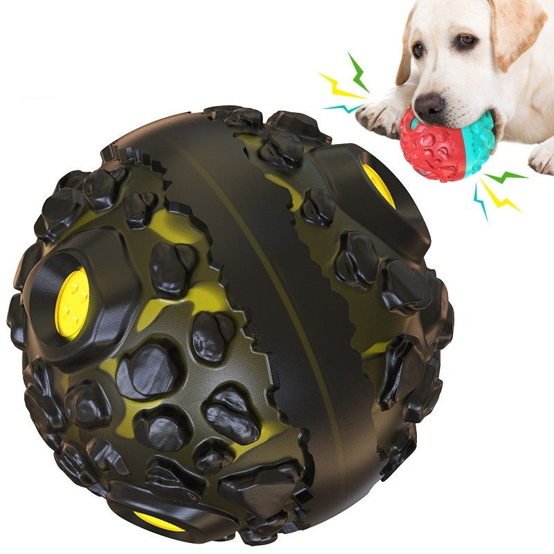 Meteorite Strange Sound Teether Ball Dog Toy Pet Supplies