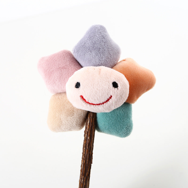 Pet Cat Mutian Polygonum Stick Plush Molar Stick