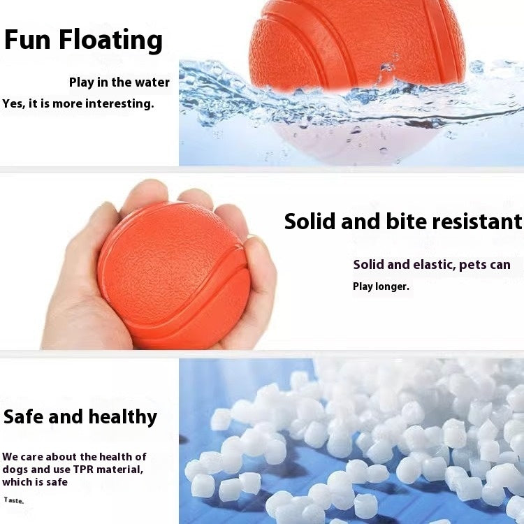 Pet The Dog Rubber Toy Ball