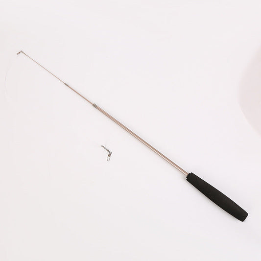 Pet cat toy telescopic rod combination set catnip fish