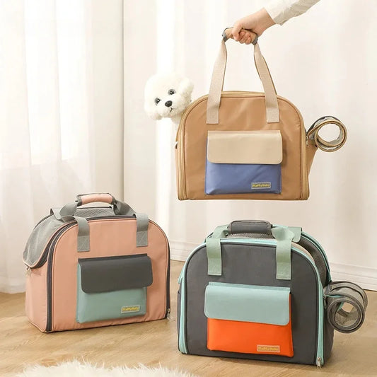 Multifunctional Pet Bag Cats and Dogs  Comfortable Breathable Shoulder Bag  Pet Carrier Dog Backpack Puppy Handbag Weight