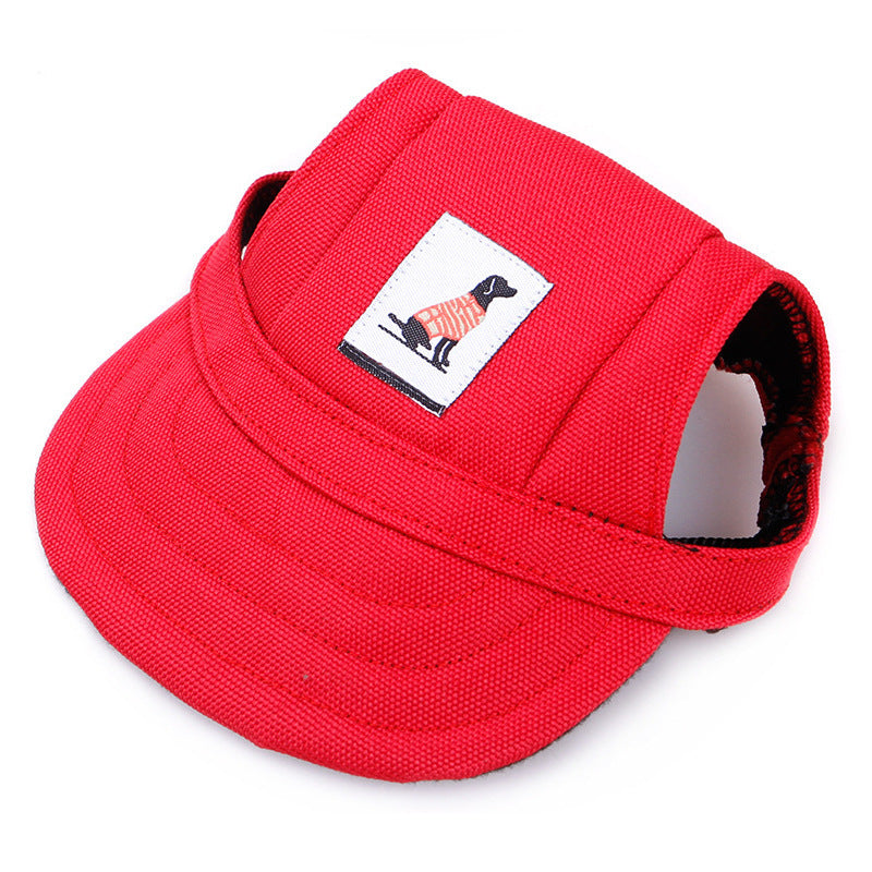 Sunshade Baseball Pet Teddy Corgi Hair Fighting Dog Small Large Dog Duck Tongue Hat