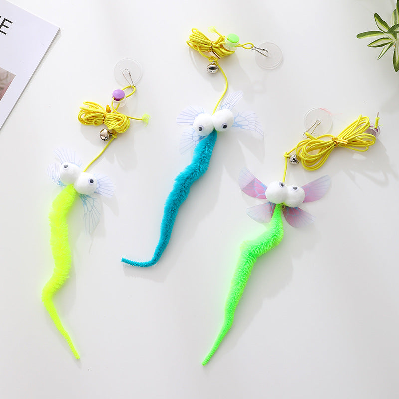 Swing Sticky Disc Elastic Hanging Door Teasing Cat Rope