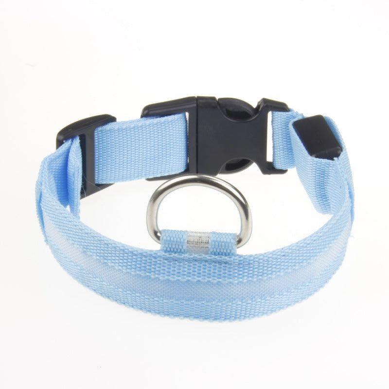 KFX-9259069 Rechargeable LED Luminous Dog Collar in Various Colors and Sizes